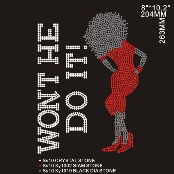 Women Christian Rhinestone V Neck Shirt - Picture 3 of 3